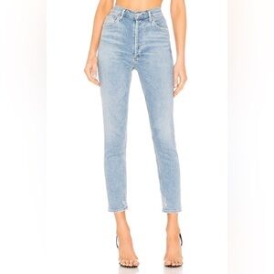 AGOLDE Nico High Rise Slim Fit in Embark 24